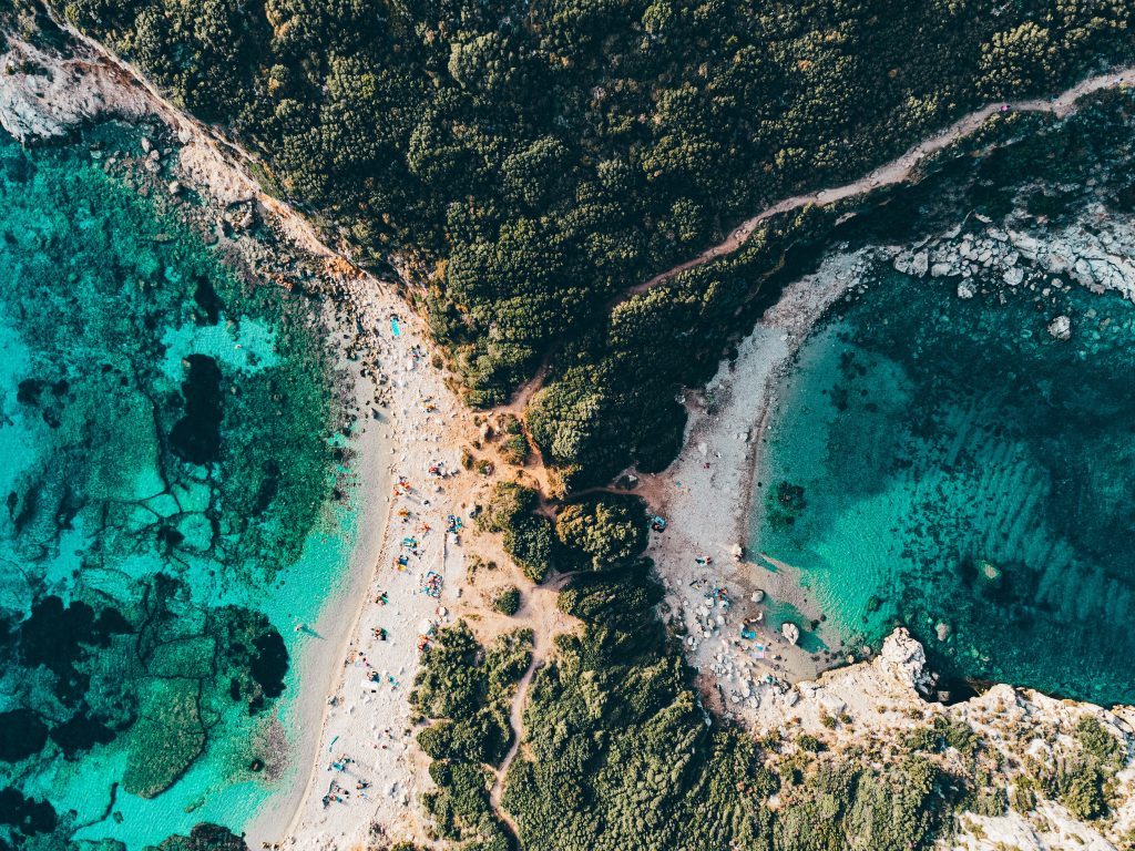 Corfu from the air