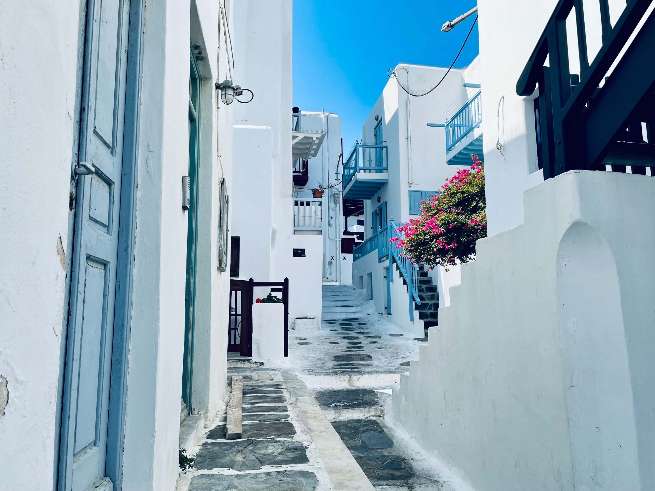 Mikonos streets